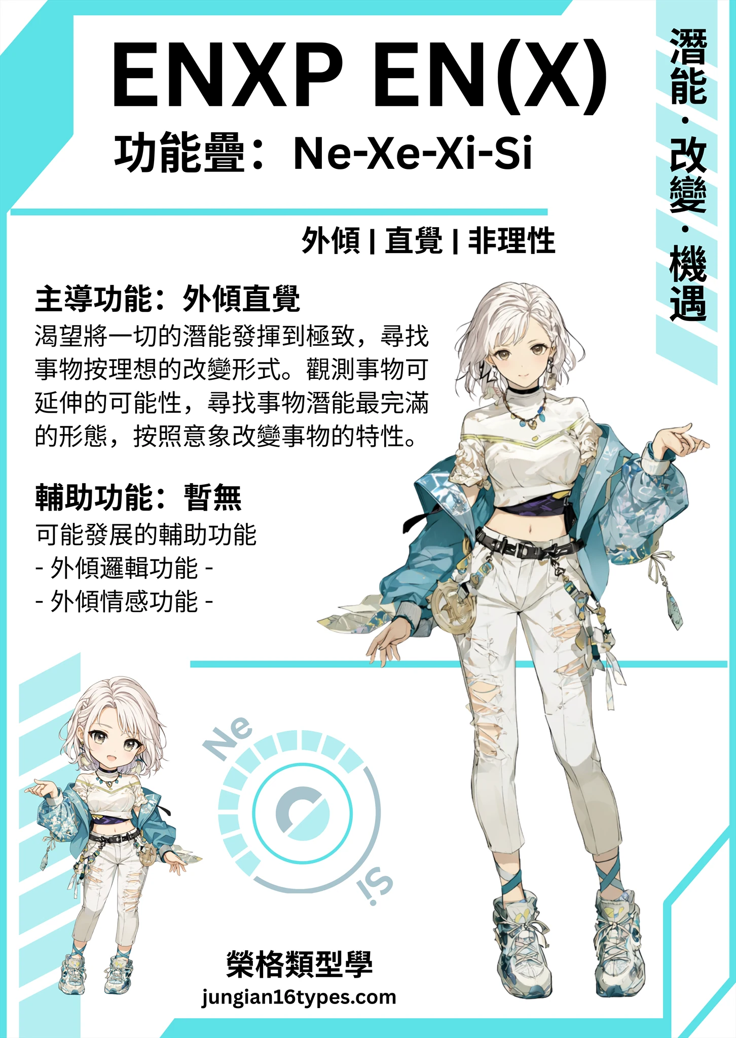 ENX 類型測驗結果圖