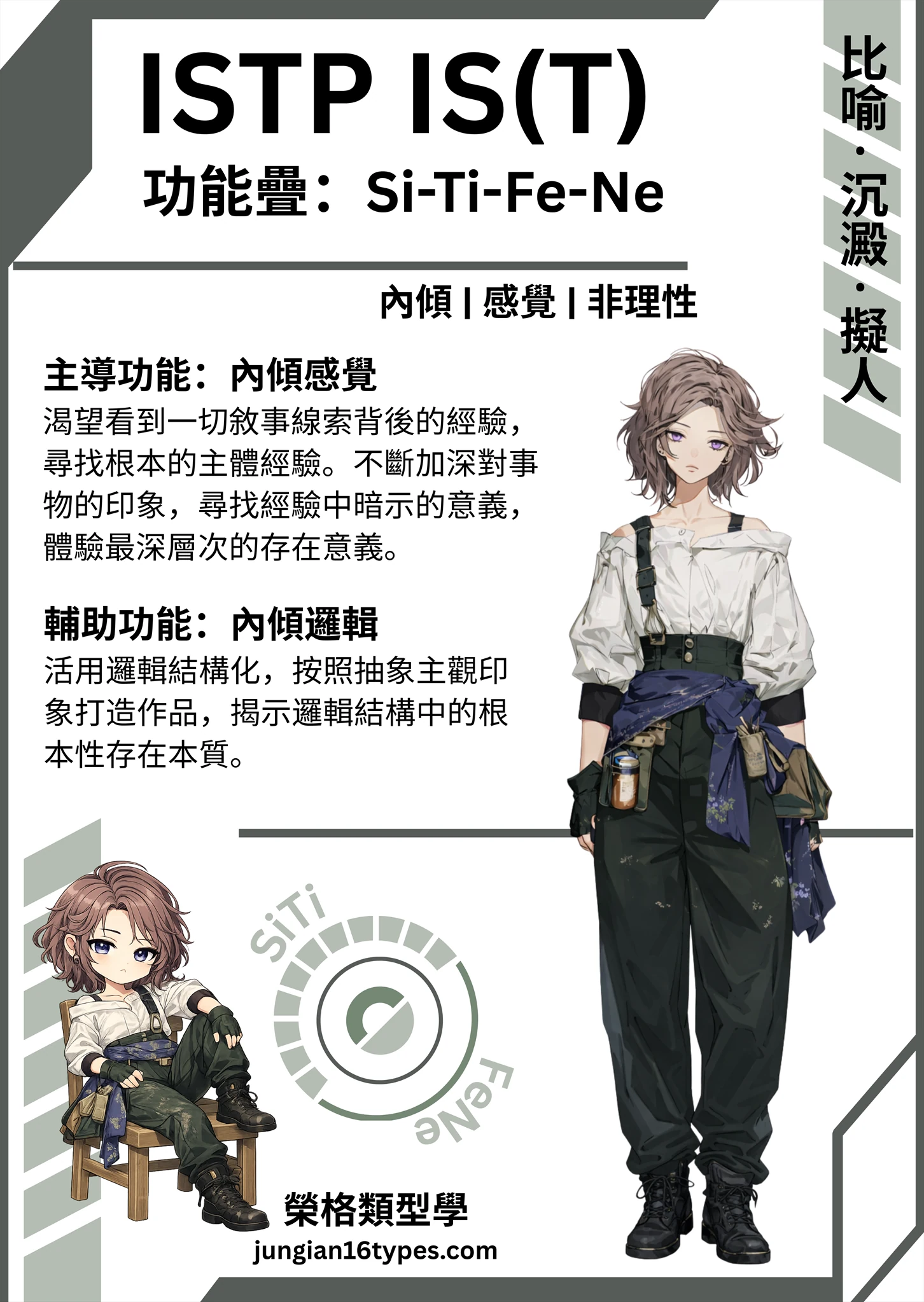 IST 類型測驗結果圖